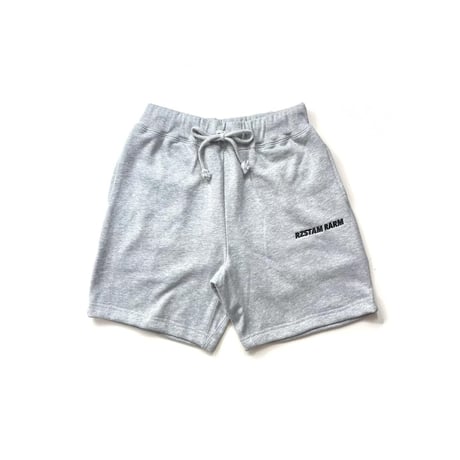 Basic Logo Sweat Shorts(GRAY)