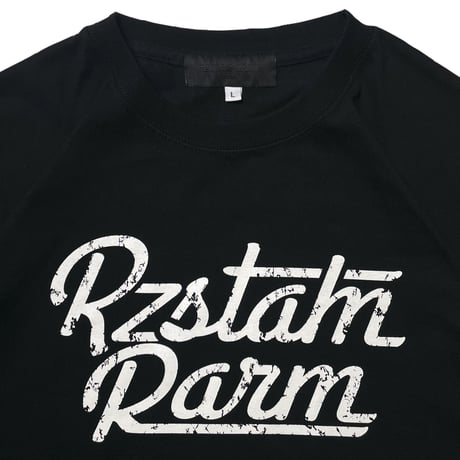 Damage Print Logo S\S Tee(BLACK)