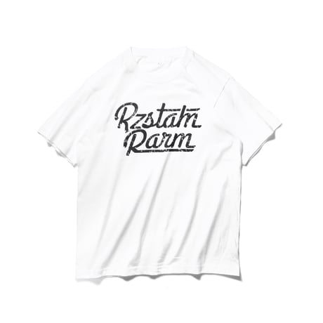 Damage Print Logo S\S Tee(WHITE)