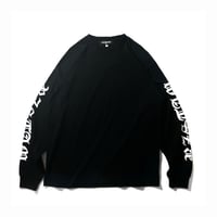 Old English L/S Tee(BLACK)