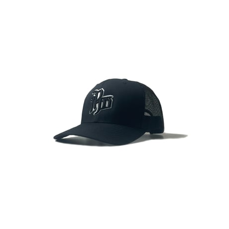 3D Logo Mesh Cap(BLACK)