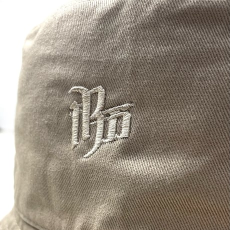 Logo Bucket Hat(BEIGE)