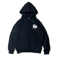 Chenille Logo Hoodie(BLACK)裏起毛