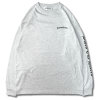 Old English L/S tee(GRAY)