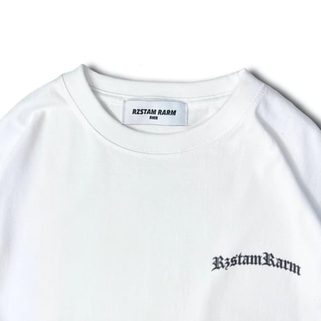 Old English L/S tee(WHITE)
