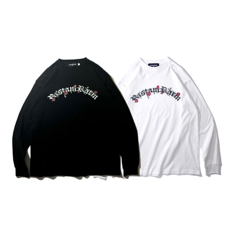 Rose Logo L/S Tee(WHITE)