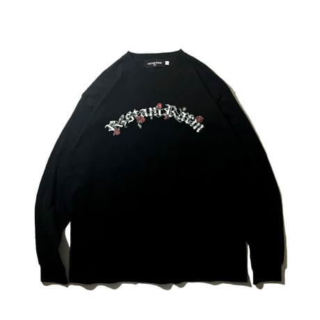Rose Logo L/S Tee(BLACK)