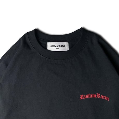 Old English L/S tee(BLACK)