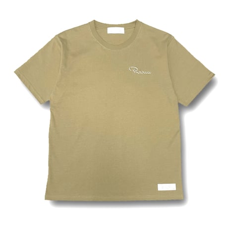 Embroidery T-shirt（beige）