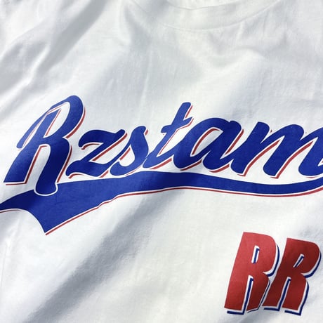 Baseball Logo L/S tee(White)