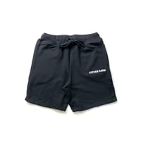 Basic Logo Sweat Shorts(BLACK)