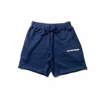 Basic Logo Sweat Shorts(NAVY)