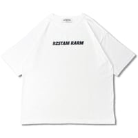 Embroidery T-shirt/Big Silhouette(White)