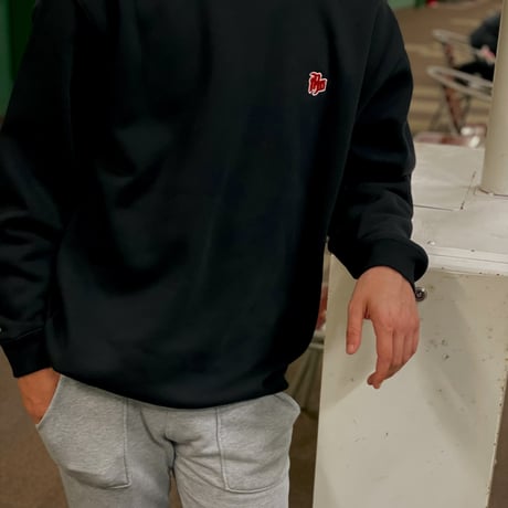 Logo Sweat Crewneck(BLACK)
