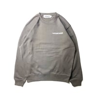 Basic Logo Crew Neck(CHARCOAL)