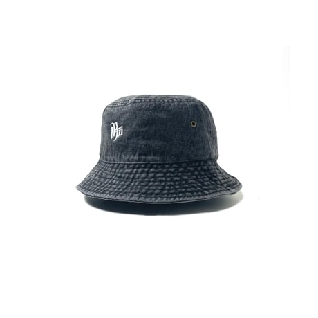 Logo Bucket Hat(WASH BLACK)