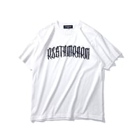 Embroidery T-shirt/Big Silhouette(White) | RZST...