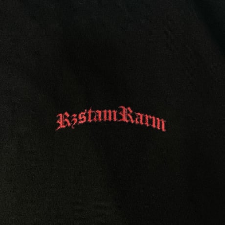 Old English L/S tee(BLACK)