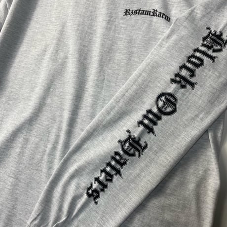 Old English L/S tee(GRAY)