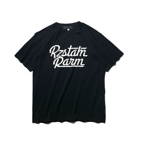 Damage Print Logo S\S Tee(BLACK)