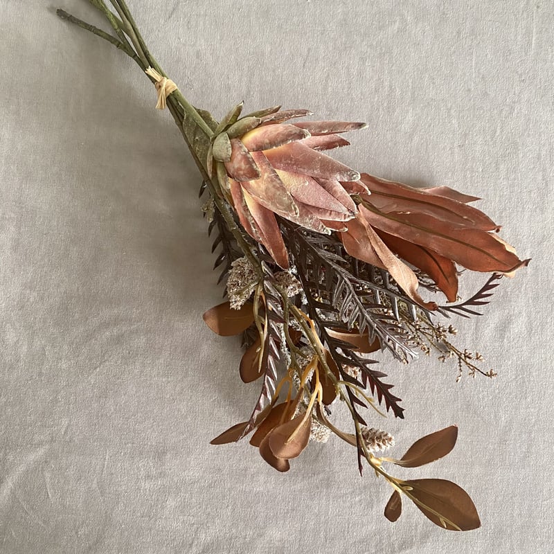 アーティフィシャル ブーケ プロテア CM/BU | Velvety