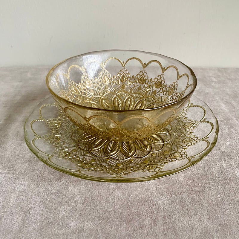 トルコガラス ボウル GD | Velvety