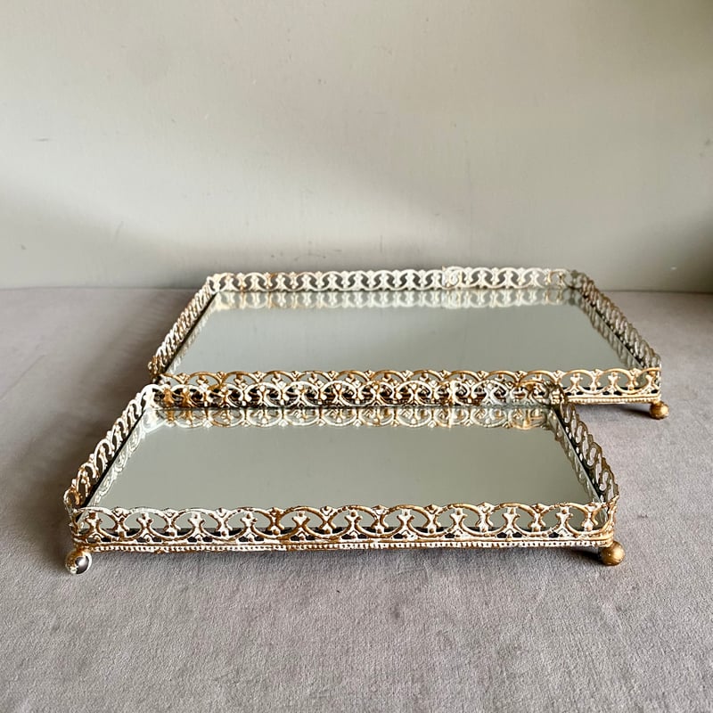 クラウンエッジ ミラートレイ スクエア 【L/S】 | Velvety