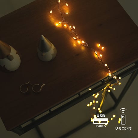 LED ワイヤーライト ブランチ 【1.5M】(USBﾀｲﾌﾟ)  SL/CP