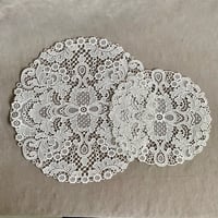 クラシックギュピールレース テーブルセンター ラウンド【L/S】