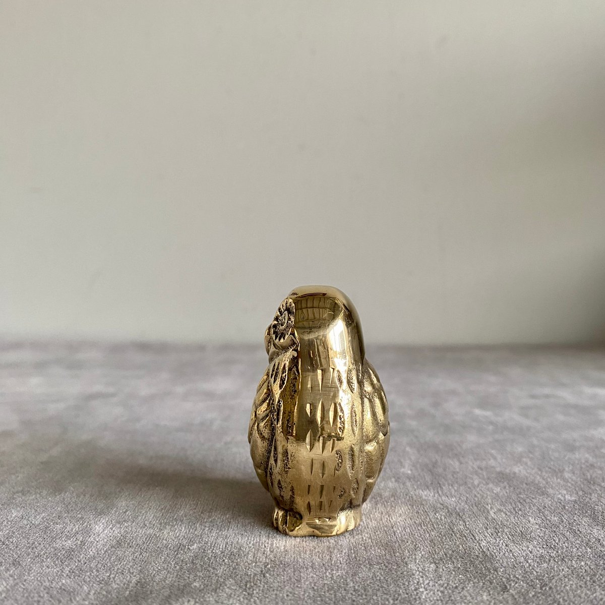 ib ブラス ペーパー ウェイト スワン/オウル | Velvety