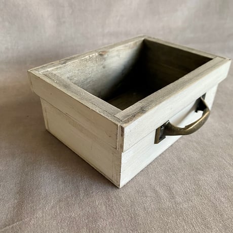 シャビー ウッド ミニトランクボックス