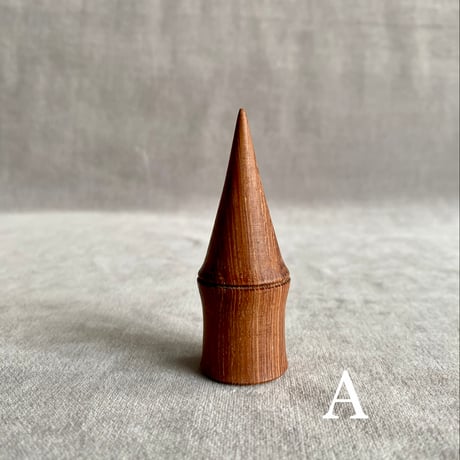オリジナル　ウッド リングホルダー【M】ウリン A/B/C