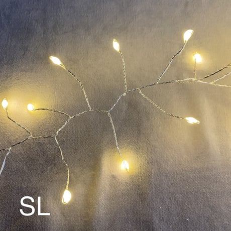 LED ワイヤーライト ブランチ 【2.5M】(USBﾀｲﾌﾟ)  SL/CP