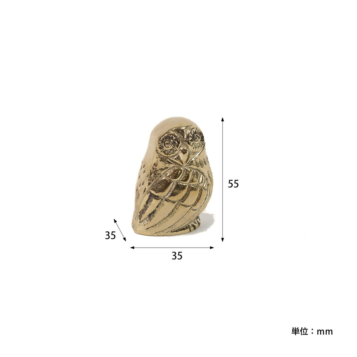 ib ブラス ペーパー ウェイト スワン/オウル | Velvety 