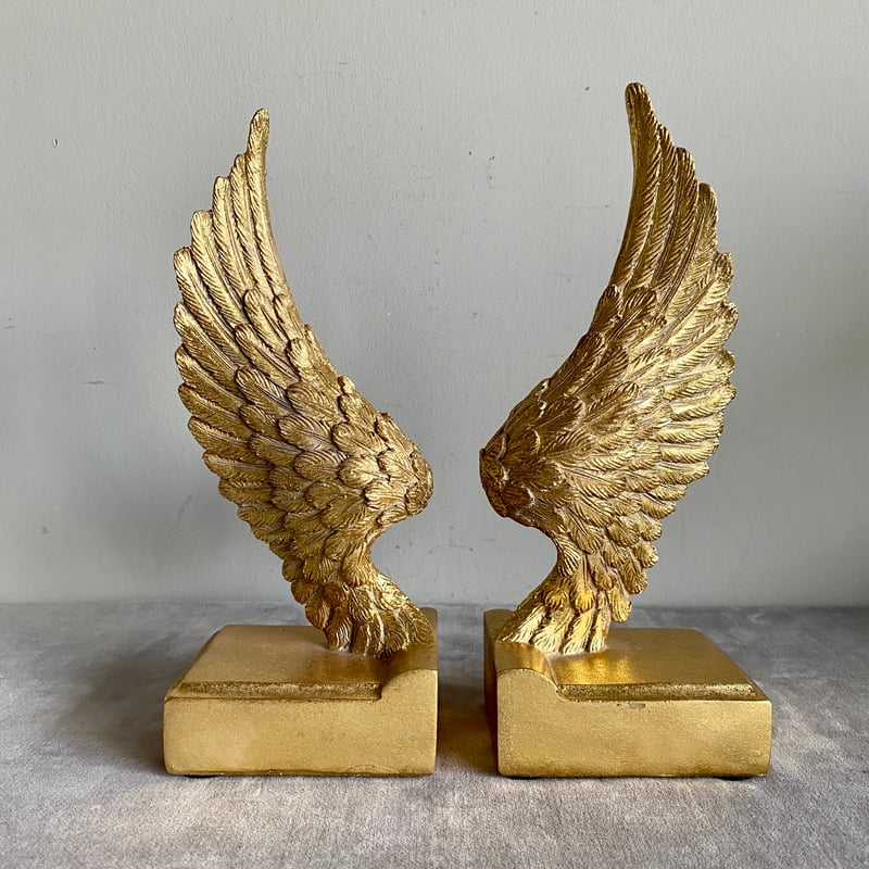 ウイング ブックエンドset | Velvety