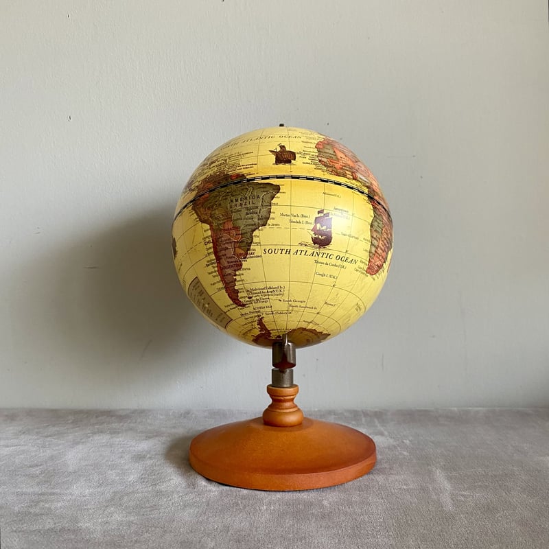 アンティーク 地球儀 デンマーク製 ライト オシャレ インテリア地球儀