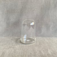クリア ガラスドーム【S】