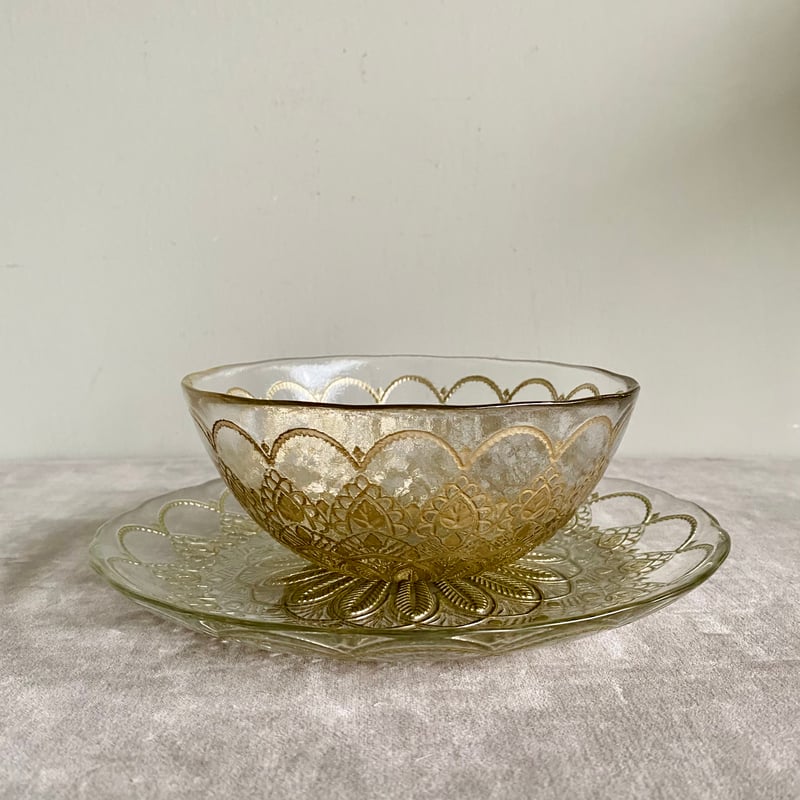 トルコガラス ボウル GD | Velvety