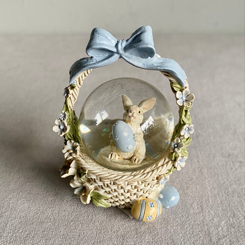 【希少】三宿 GLOBE購入 うさぎのスノードーム インテリア雑貨　ウサギ 楽天市場】スノードーム うさぎの通販 【希少】三宿 GLOBE購入 うさぎ
