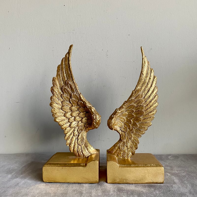 ウイング ブックエンドset | Velvety