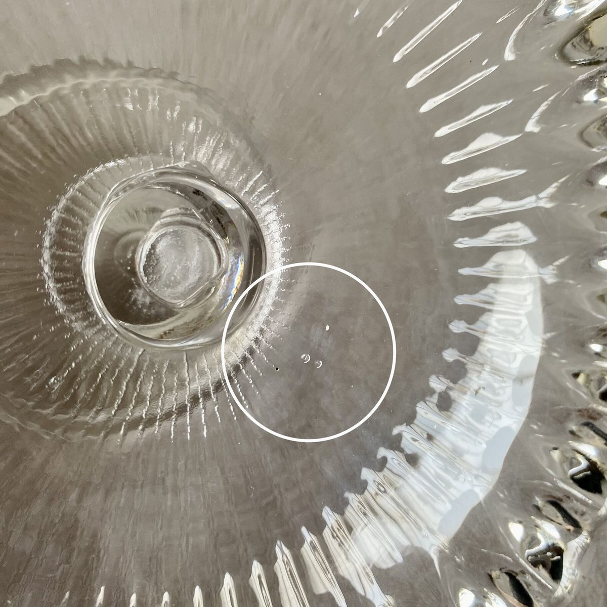 ガラス コンポート フリル【M】 | Velvety