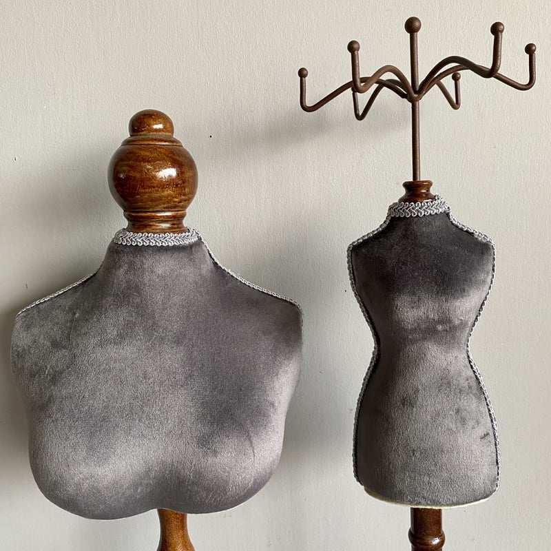 クラシカル ミニネックトルソー IV/GY | Velvety