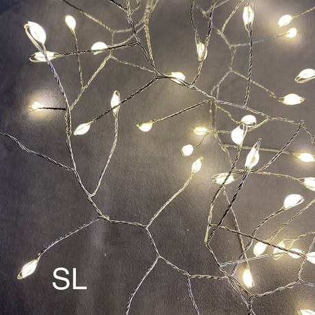 LED ワイヤーライト ブランチ 【2.5M】(USBﾀｲﾌﾟ)  SL/CP