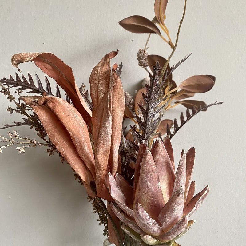 アーティフィシャル ブーケ プロテア CM/BU | Velvety