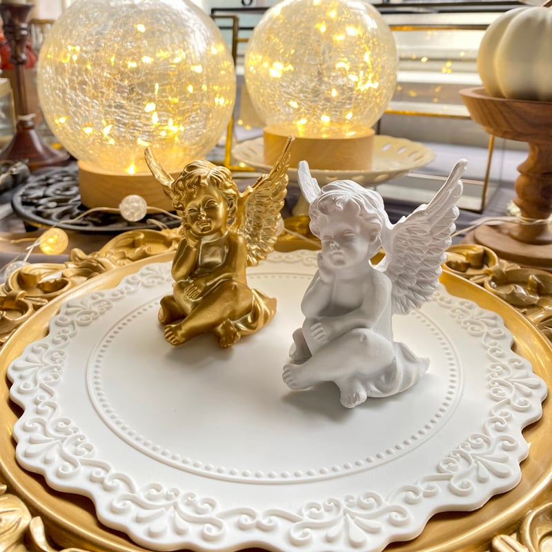 エンジェルランプ　天使 1920年代 アンティーク天使(エンジェル)ペンダントランプ