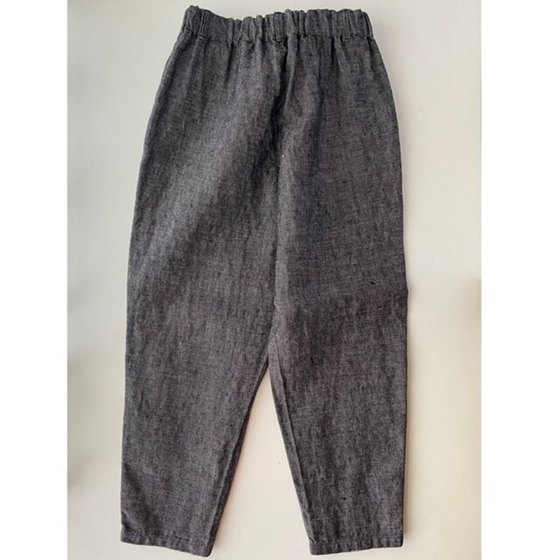 LINEN DENIM tapered pants 【miho umezawa】 | Kukka