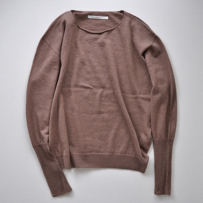 COTTON LINEN WHOLE GARMENT thin yarn pullover 【