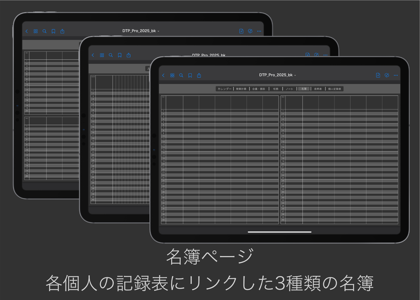 2026年度版】デジタルティーチャーズプランナー Pro Black【PDF版教師