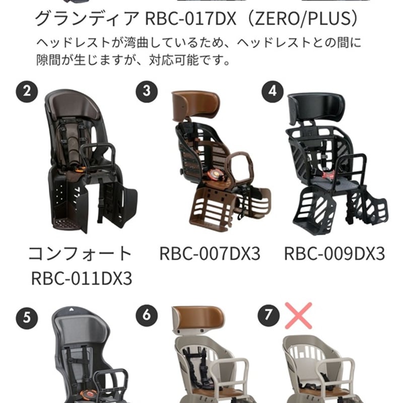 自転車 子供乗せ チャイルドシート 後ろ用 アタッチメント