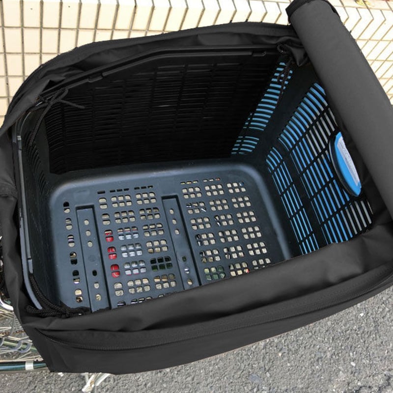 自転車 カゴカバー 後ろ用 スライド式 バスケット【 OGK-RB037